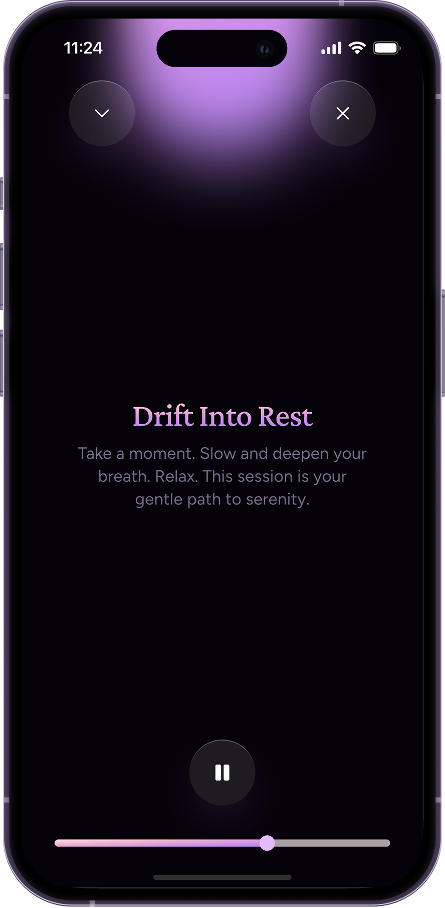 everkind AI Meditation app preview