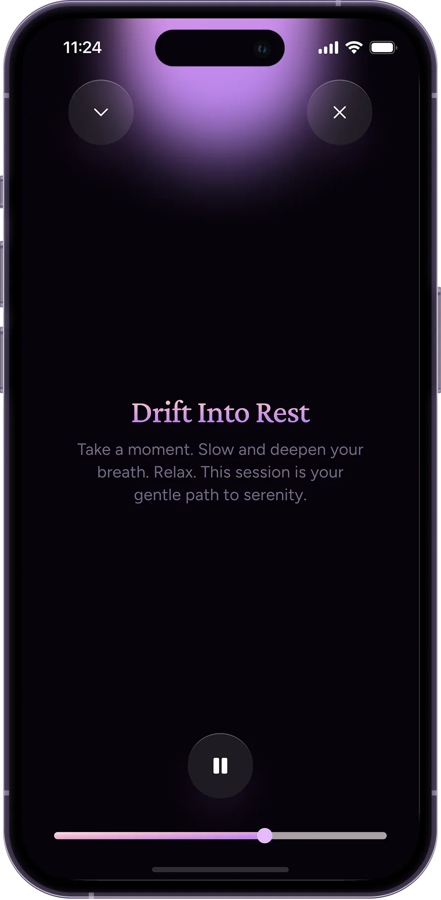 everkind meditation — personalized guided meditation generated from your journal